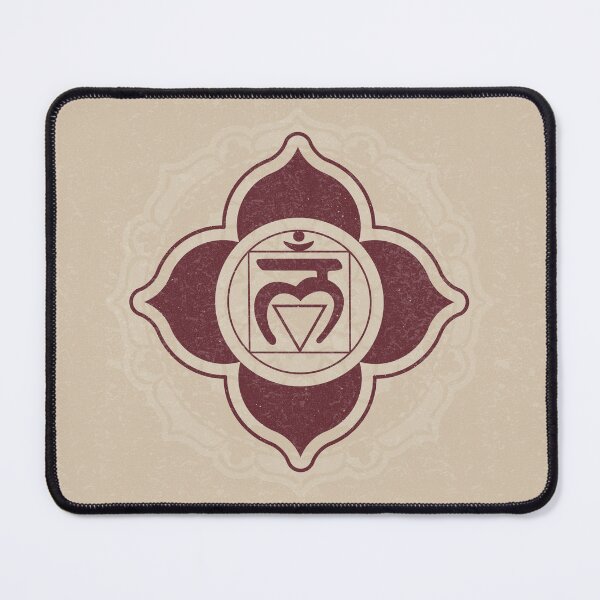 Item preview, Root Chakra Mandala - Dove + Wine designed and sold by Irene Estelle.