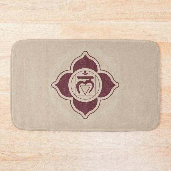 Item preview, Root Chakra Mandala - Dove + Wine designed and sold by Irene Estelle.
