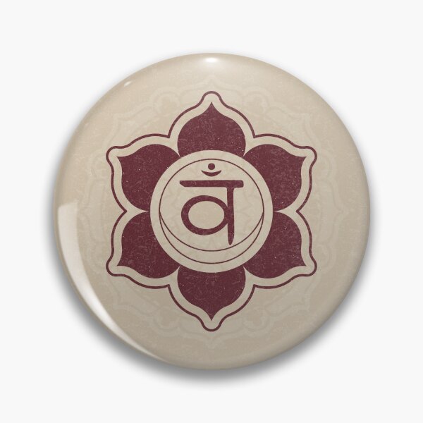 Item preview, Sacral Chakra Mandala - Dove + Wine designed and sold by Irene Estelle.