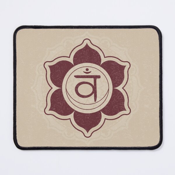 Item preview, Sacral Chakra Mandala - Dove + Wine designed and sold by Irene Estelle.
