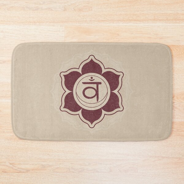 Item preview, Sacral Chakra Mandala - Dove + Wine designed and sold by Irene Estelle.
