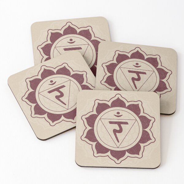 Item preview, Solar Plexus Chakra Mandala - Dove + Wine designed and sold by Irene Estelle.