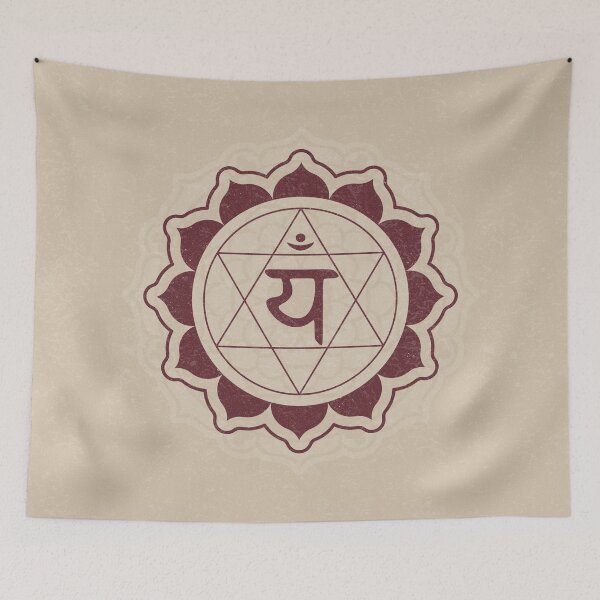 Item preview, Heart Chakra Mandala - Dove + Wine designed and sold by Irene Estelle.