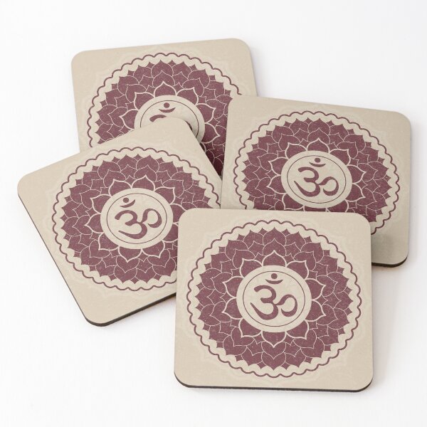 Item preview, Crown Chakra Mandala - Dove + Wine designed and sold by Irene Estelle.