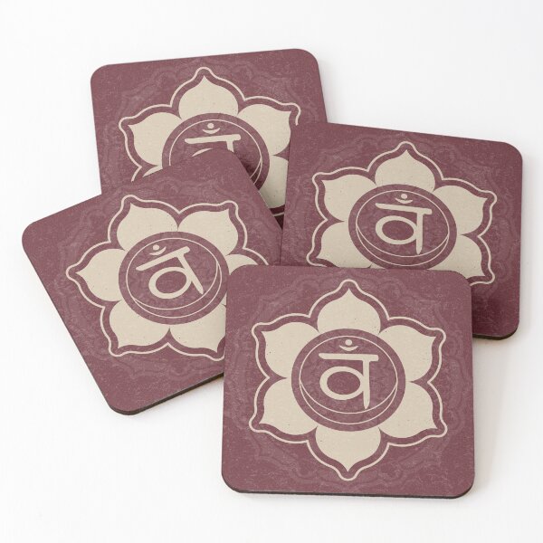 Item preview, Sacral Chakra Mandala - Wine + Dove designed and sold by Irene Estelle.