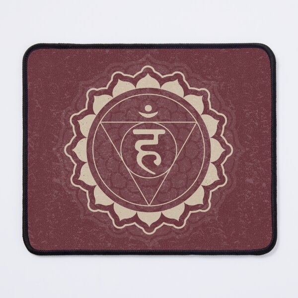 Item preview, Throat Chakra Mandala - Wine + Dove designed and sold by Irene Estelle.