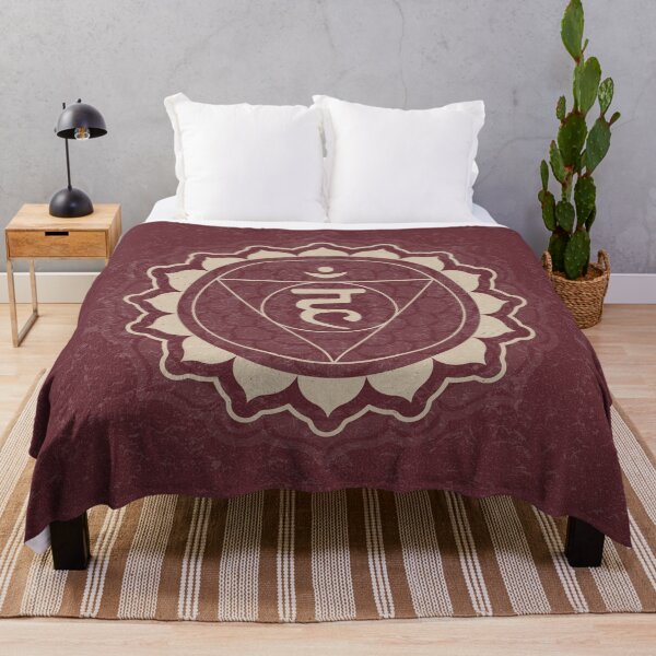 Item preview, Throat Chakra Mandala - Wine + Dove designed and sold by Irene Estelle.