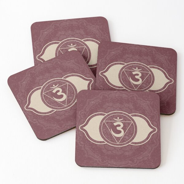 Item preview, Third Eye Chakra Mandala - Wine + Dove designed and sold by Irene Estelle.