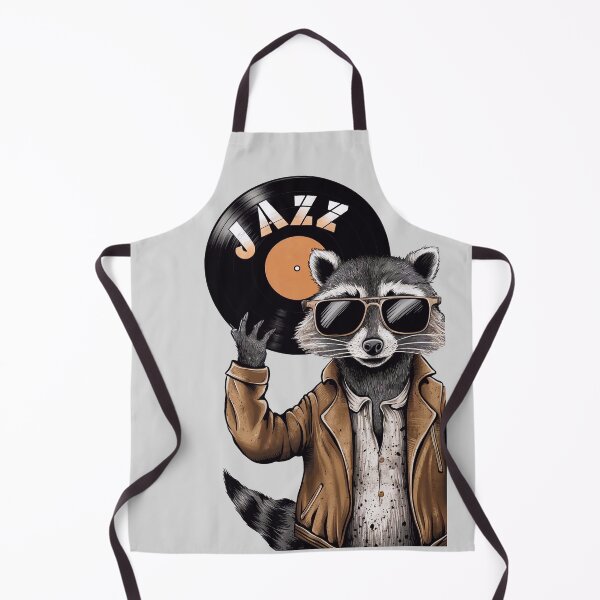 Item preview, A raccoon with vinyl designed and sold by Tajdi.