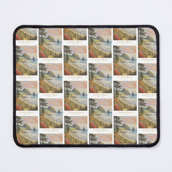 Item preview, Retro travel poster from Cannon Beach - Minimalistic vintage design for travel lovers designed and sold by pod24.