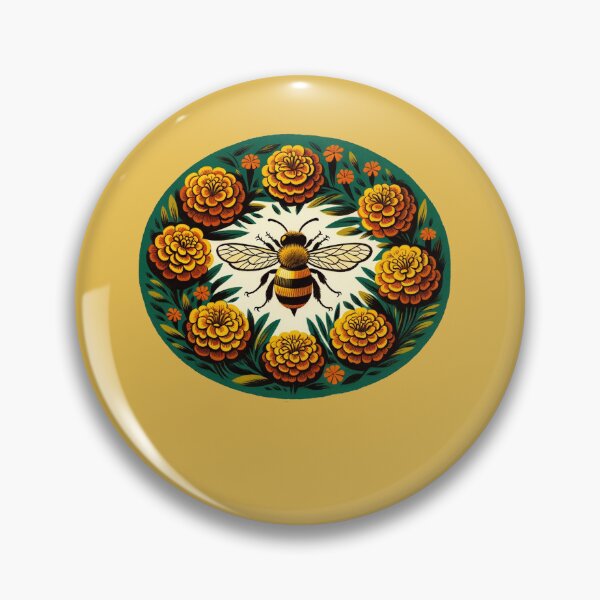 Item preview, Marigold Honeybee designed and sold by FrictionMaxxing.
