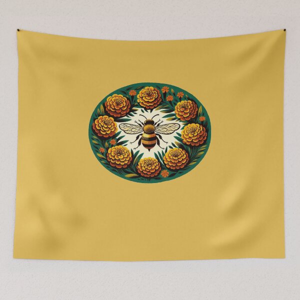 Item preview, Marigold Honeybee designed and sold by FrictionMaxxing.