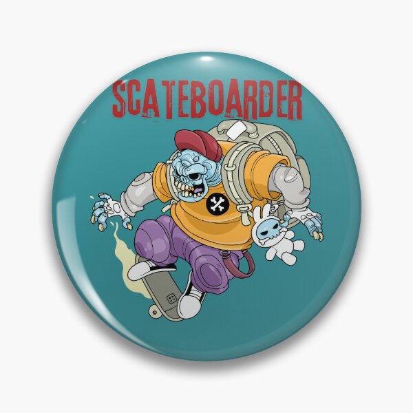 Item preview, Scateboarder Zombie designed and sold by EvelinZ.