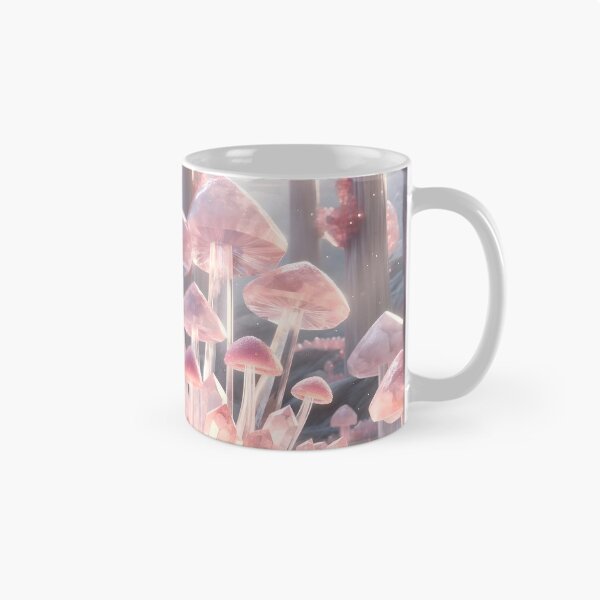 Item preview, Enchanted Forest: Rose Quartz Mushroom Grove designed and sold by SeGoArtDesign.