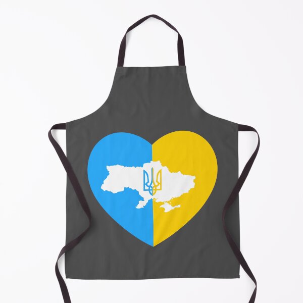 Item preview, Ukraine in my heart. Map ▩ designed and sold by cabana.space.