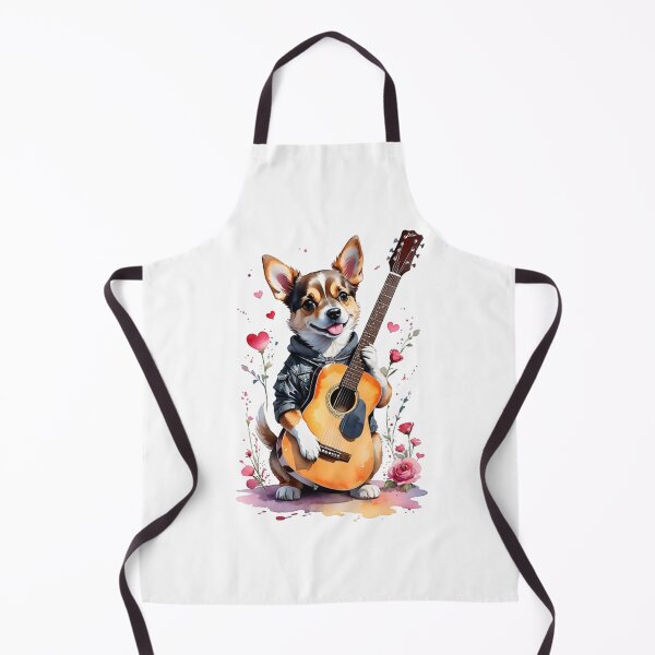 Item preview, Guitarist Dog designed and sold by Canan Topantas.