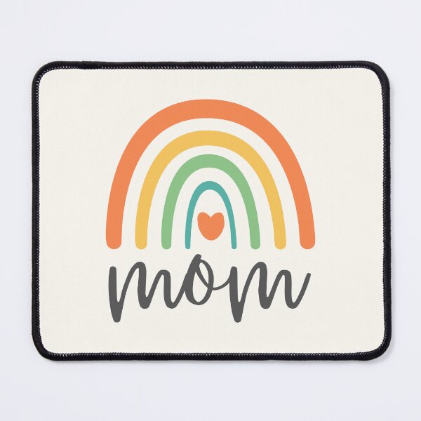 Item preview, Mom - Colorful Rainbow - Heart - Cute Gifts for Mom designed and sold by patternjp.