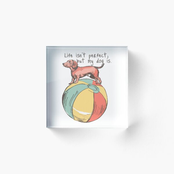 Item preview, Dachshund puppy with a love phrase  designed and sold by Sealsshop.