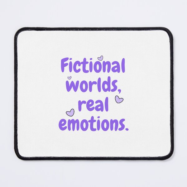 Item preview, Fictional worlds, real emotions. designed and sold by HadleyCruz.