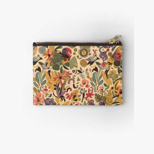 Item preview, A lively burst of nature pattern designed and sold by Haji Kamora.