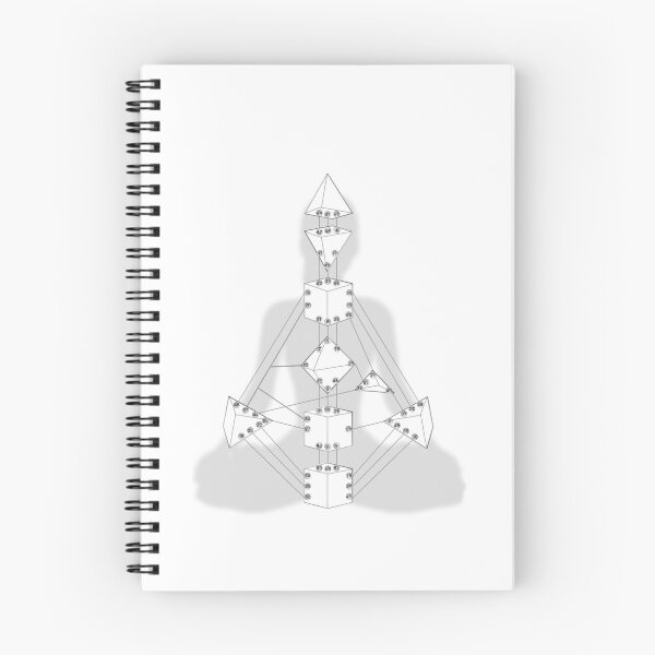 Aperçu de l'œuvre Centres ouverts de conception humaine Bodygraph 3D avec portes créée et vendue par DesignedHumanly.