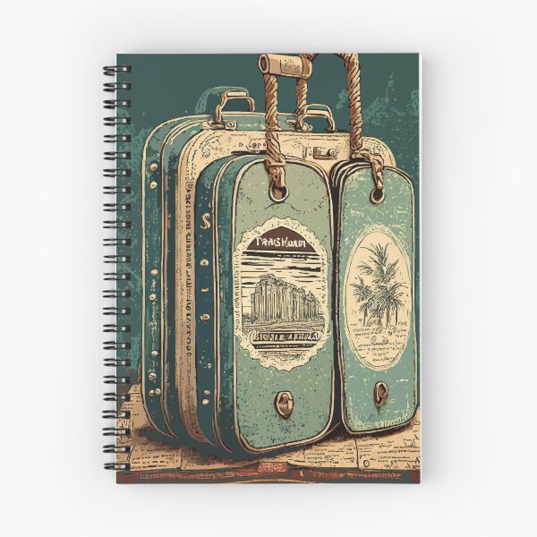 Item preview, Journeys Remembered: Retro Luggage Tags designed and sold by bb-15artstudio.