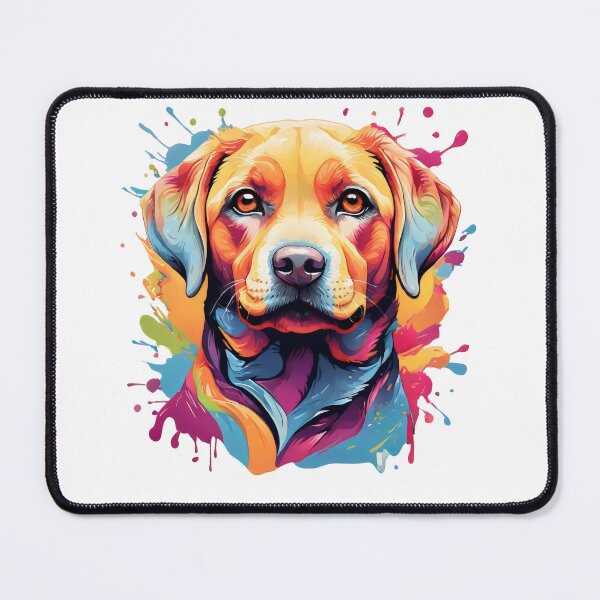 Item preview, Expressive Dog in Abstract Splatter for Dog Lovers designed and sold by BNCH44.