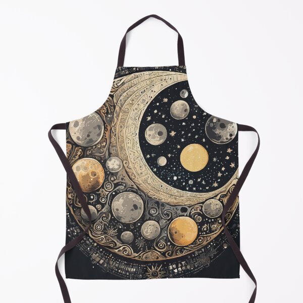 Item preview, Moonlit Odyssey: Abstract Lunar Art designed and sold by bb-15artstudio.