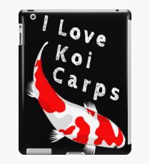 I love koi carps iPad Case/Skin