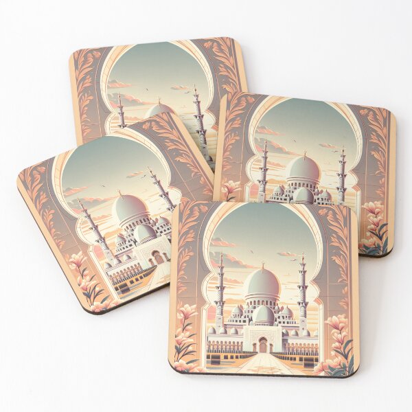 Item preview, Abu Dhabi UAE - Digital Art Poster designed and sold by TravelMarvel.
