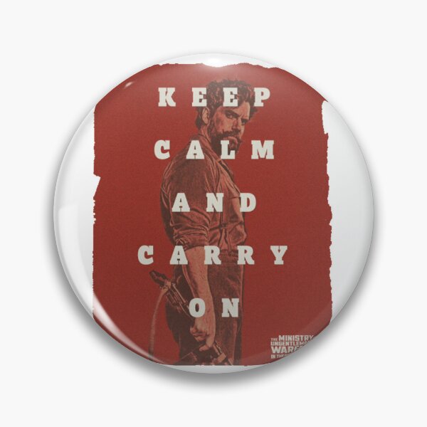 Item preview, keep calm and carry on red henry cavill designed and sold by MechanicalART.