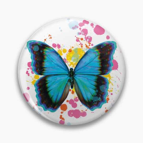 Item preview, Blue butterfly designed and sold by tolrawqj23.