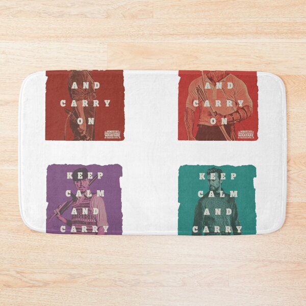 Item preview, Keep Calm And Carry On x4 STICKERS Henry cavill Alan ritchson Alex Pettyfer designed and sold by MechanicalART.