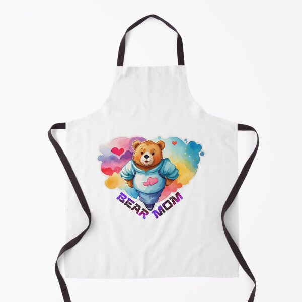 Item preview, Bear Mom, water color designed and sold by RoseAIArtRhythm.