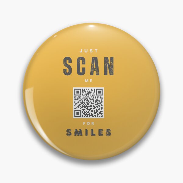 Item preview, JUST SCAN ME FOR SMILES - QR code designed and sold by HSJdesignseu.