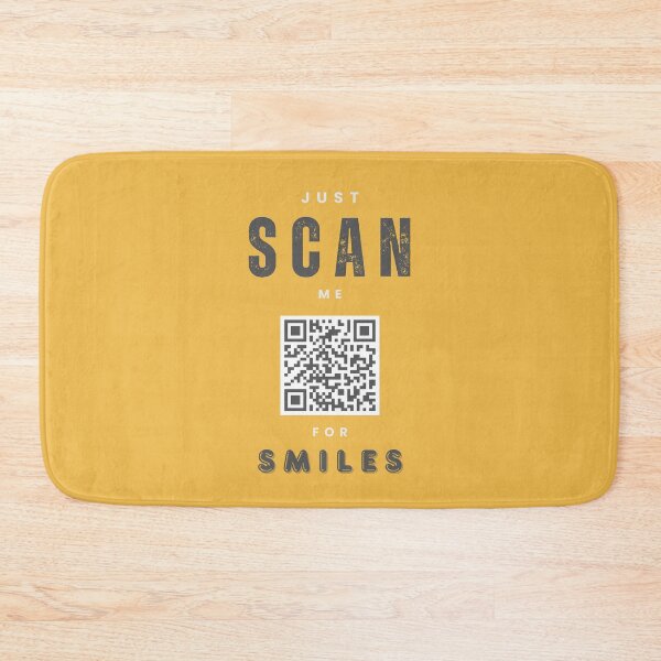 Item preview, JUST SCAN ME FOR SMILES - QR code designed and sold by HSJdesignseu.