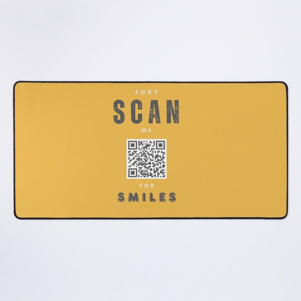 Item preview, JUST SCAN ME FOR SMILES - QR code designed and sold by HSJdesignseu.