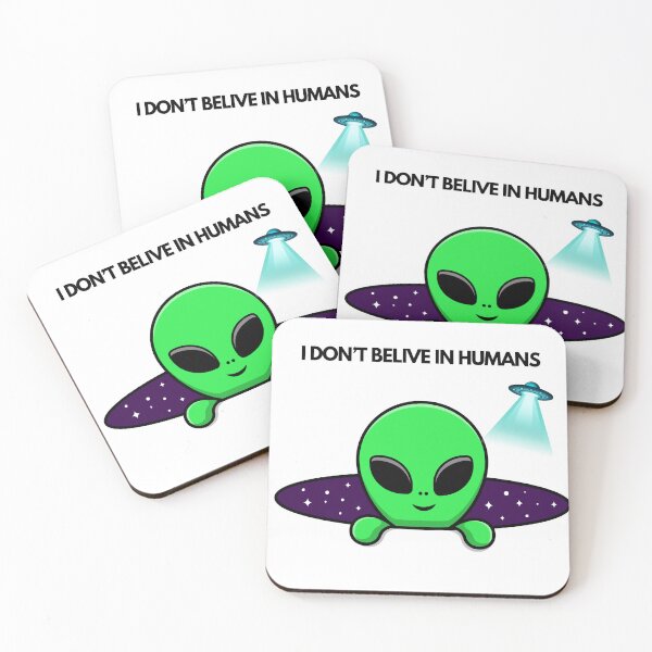 Item preview, I DON'T BELIVE IN HUMANS designed and sold by brightsoul855.