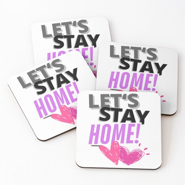 Item preview, Let's Stay Home! designed and sold by planetwrockage.