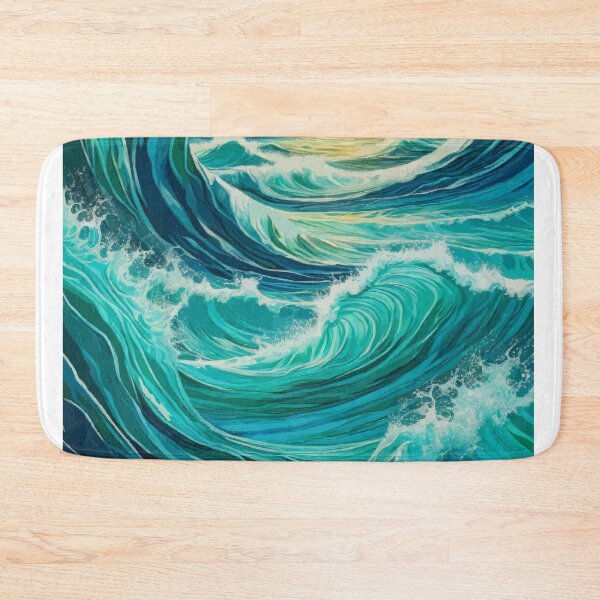 Item preview, Marine Rhythms: Abstract Ocean Currents Art designed and sold by bb-15artstudio.