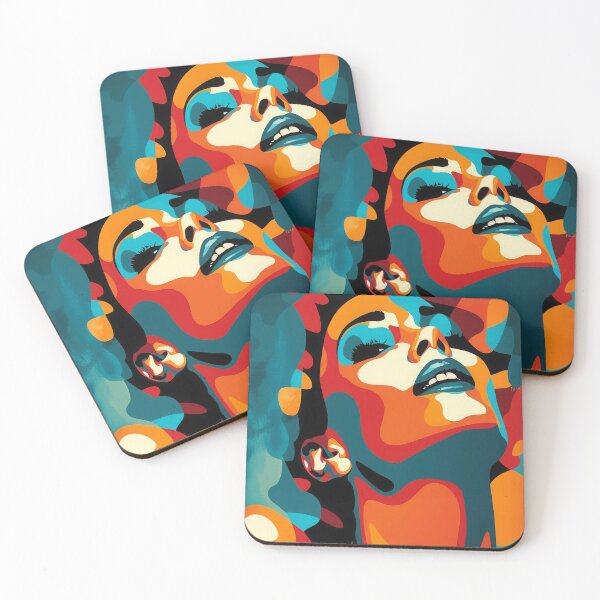 Item preview, Fiery Expression designed and sold by Retro Type.