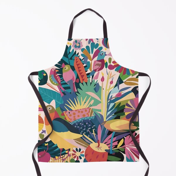 Item preview, A lively burst of nature pattern designed and sold by Haji  Kamora.