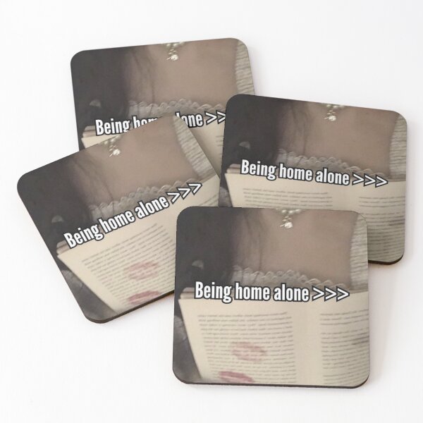 Item preview, Quote "being home alone >>>" designed and sold by Sushiitz.