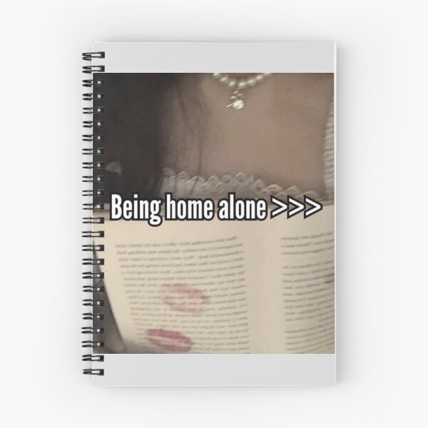 Item preview, Quote "being home alone >>>" designed and sold by Sushiitz.
