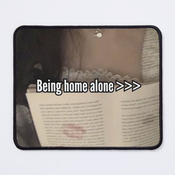 Item preview, Quote "being home alone >>>" designed and sold by Sushiitz.