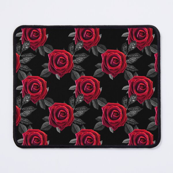 Item preview, Dark Red Rose Pattern, Stunning Black Red Rose designed and sold by URBANBADA.