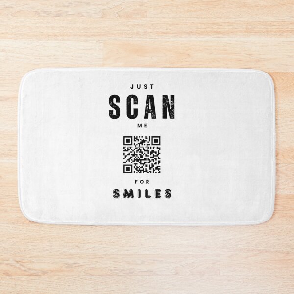 Item preview, JUST SCAN ME FOR SMILES - QR code designed and sold by HSJdesignseu.