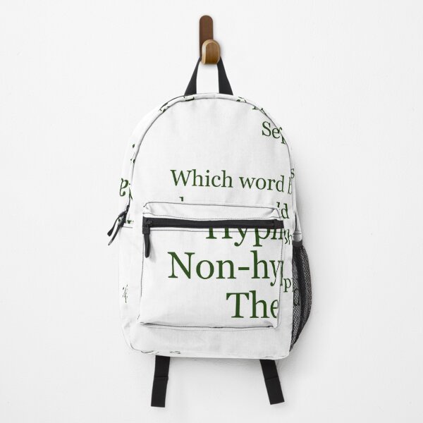Item preview, Word puns hyphenated non-hyphenated and more designed and sold by Deborah Smith.