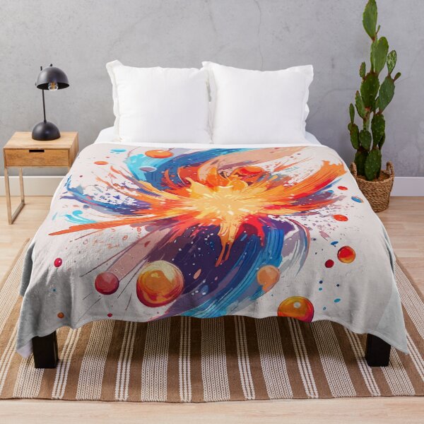 Item preview, Celestial Explosions: Abstract Supernova Art designed and sold by bb-15artstudio.