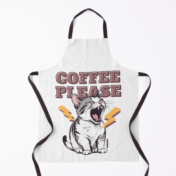 Item preview, Coffee Please Cat designed and sold by planetwrockage.